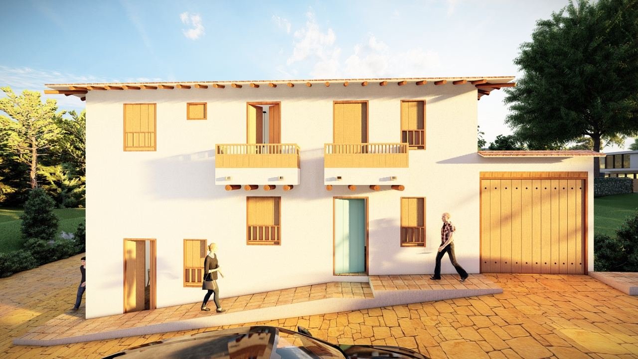 Proyecto Casa Leonel, fachada diurna